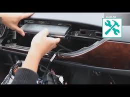 Audi Android Flip Touch Screen Installation Audi Touch Screen Installation
