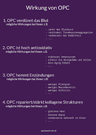 wirkung von opc traubenkernextrakt heilen immunsystem trauben