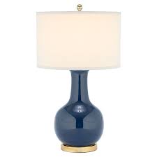 Callisto blue roses on white ceramic table lamp. Midnight Navy Table Lamp Blue Table Lamp Ceramic Table Lamps Table Lamp