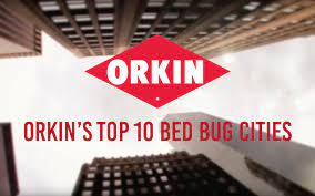 Our expert pest exterminators in newport news use. Sleep Tight Orkin S 2018 Top Bed Bug Cities