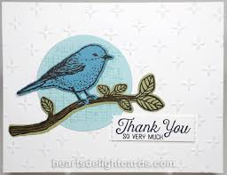 Birds And Blooms Photo Contest Winners Here S Another One Of My Favorite Bundles From The New Catalog The Best Birds Stamp Set With The Birds And Blooms Thinlit Stamped Cards Bird Stamp Punch Cards