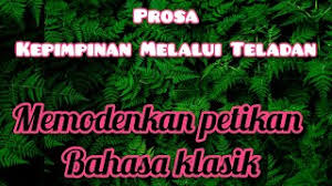 Prosa tradisional kepimpinan melalui teladan (tingkatan 4) 1. Contoh Soalan Komsas Kepimpinan Melalui Teladan Terengganu T Cute766