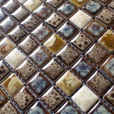 porcelain tile snowflake style mosaic