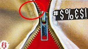 This Simple Trick Can Fix A Broken Zipper! How To Repair A Fly That Keeps  Separating #Lifehack #Zip - Youtube