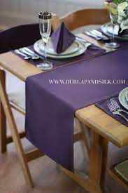 Eggplant Table Runners Plum Table Runners Aubergine Wedding Table Runners Dark Pur Wedding Table Linens Wedding Reception Table Linens Purple Table Settings