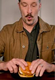 Mean Bean Burger Recipe with Saffron Yogurt Sauce