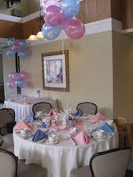 Baby Shower Balloon Decorations By Balloonstm Baby Shower Balloon Decorations Pink Blue Baby Shower Prom Decor