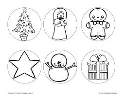 Christmas Countdown Day 4 Color Your Own Printable Christmas Ornaments Simple Fun For Kids Printable Christmas Ornaments Christmas Printables Free Printable Coloring Pages