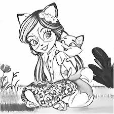 Ligue a impressora e clique no desenho de enchantimals você prefere. Desenho Para Colorir Enchantimals 6