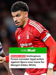 Nottingham Forest have reported Tottenham Hotspur to the Premier Leagu... |  morgan gibbs white | TikTok