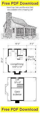 One bedroom has a queen and two bonus beds in the sleeping loft. 28 Best Cabin Plans With Loft Ideas Cabin Plans Small Cabin Cabin Homes