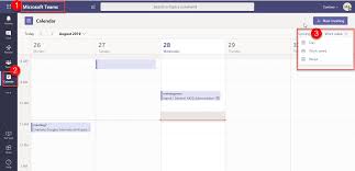 Calendar App In Microsoft Teams Jiji Technologies