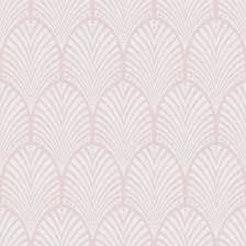 gatsby art deco wallpaper dusky pink
