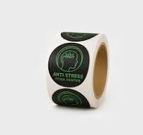 Raised Spot UV Roll Labels, Custom Raised Spot UV Roll Label ...