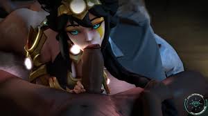 Io blowjob, (Spoks) [Paladins]