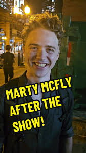 Marty McFly (Caden Brauch) REACTS after Back to the Future The Musical  Chicago opening night! @Broadway In Chicago #backtothefuturethemusical  #BTTF #BTTF #TimeTravel #GreatScott #CadillacTheater