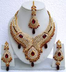 Image Result For Online Artificial Jewellery Shopping In Pakistan Only At Oshi Pk Bridal Necklace Set Bridal Fashion Jewelry Fashion Jewelry