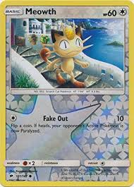 Is this meowth card meant to be called minccino? Amazon Com Meowth 101 147 Common Reverse Holo Toys Games