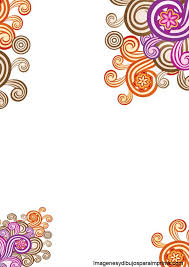 Imagenes de marcos para decorar hojas blancas. Pin On Hojas Decoradas