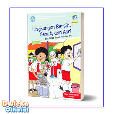 Buku siswa kelas 6 kurikulum 2013 edisi revisi 2018 pada halaman ini terdiri dari semester 1 dan pada saat sudah tersedia juga akan dilengkapi dengan semester 2. Buku Tematik Kelas 1 Tema 6 Lingkungan Bersih Sehat Dan Asri Lazada Indonesia