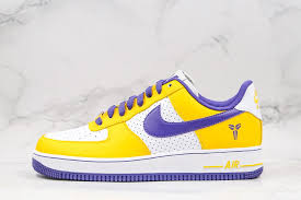 The kobe 8 offered great traction (some of the best ever until the arrival of nike kobe 7 shoes. Nike Air Force 1 Low Kobe Bryant White Varsity Purple Varsity Maize
