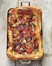 Place the oil in an 20cm x 20cm ovenproof dish and heat until very hot. Vegetarian Toad In The Hole Recipe House Garden