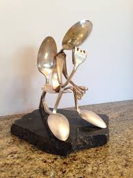 Silverware Art The Stinker Soudure Artistique Art Cuillere Art Recycle