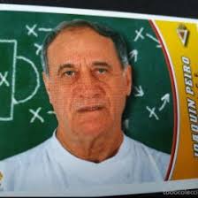 cromo joaquin peiro, entrenador malaga cf, temp