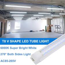 8ft Led Shop Light Fixture 8 Foot T8 Led Tube Light Fixtures For Garage Warehouse Basement Workshop High Output T12 Fluorescent Tubes Cool Tubes From Soarsun8 154 99 Dhgate Com