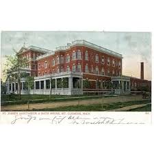 Historic Michigan Bath House Michigan Image Michigan Detroit History