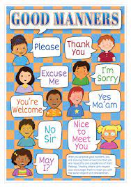 Good Manners Smart Chart Top Notch Teacher Products Inc Teaching Manners Manners For Kids Learning English For Kids