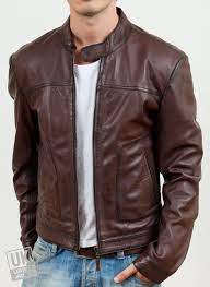 Mens Brown Leather Jacket Ascari Uk Lj Mens Leather Jacket Biker Leather Jacket Men Designer Leather Jackets