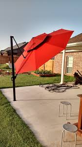 The pole is aluminum with a powder coating for superior rust and corrosion resistance. Anchoring Umbrellas Do The In Ground Concrete Bases Work Well Trouble Free Pool