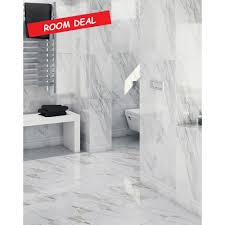 Maybe you would like to learn more about one of these? 20m2 Matt Carrara Marble Effect 30cm X 60cm Wall Floor Tile Room Deal From Dantotsu Ltd Uk
