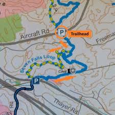 Stepping stone falls trail map. Off The Beaten Path Seven Falls From Aircraft Road The Rockfall Foundation