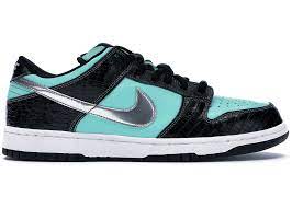 Nike Sb Dunk Low Diamond Supply Co. Aqua Blue - 304292-402 - Us