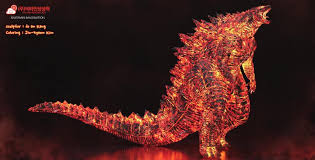 Godzilla vs kong coloring pages are a fun way for kids of all ages to develop creativity, focus, motor skills and color recognition. Phototoyko Burning Godzilla By Vitamin Imagination Facebook
