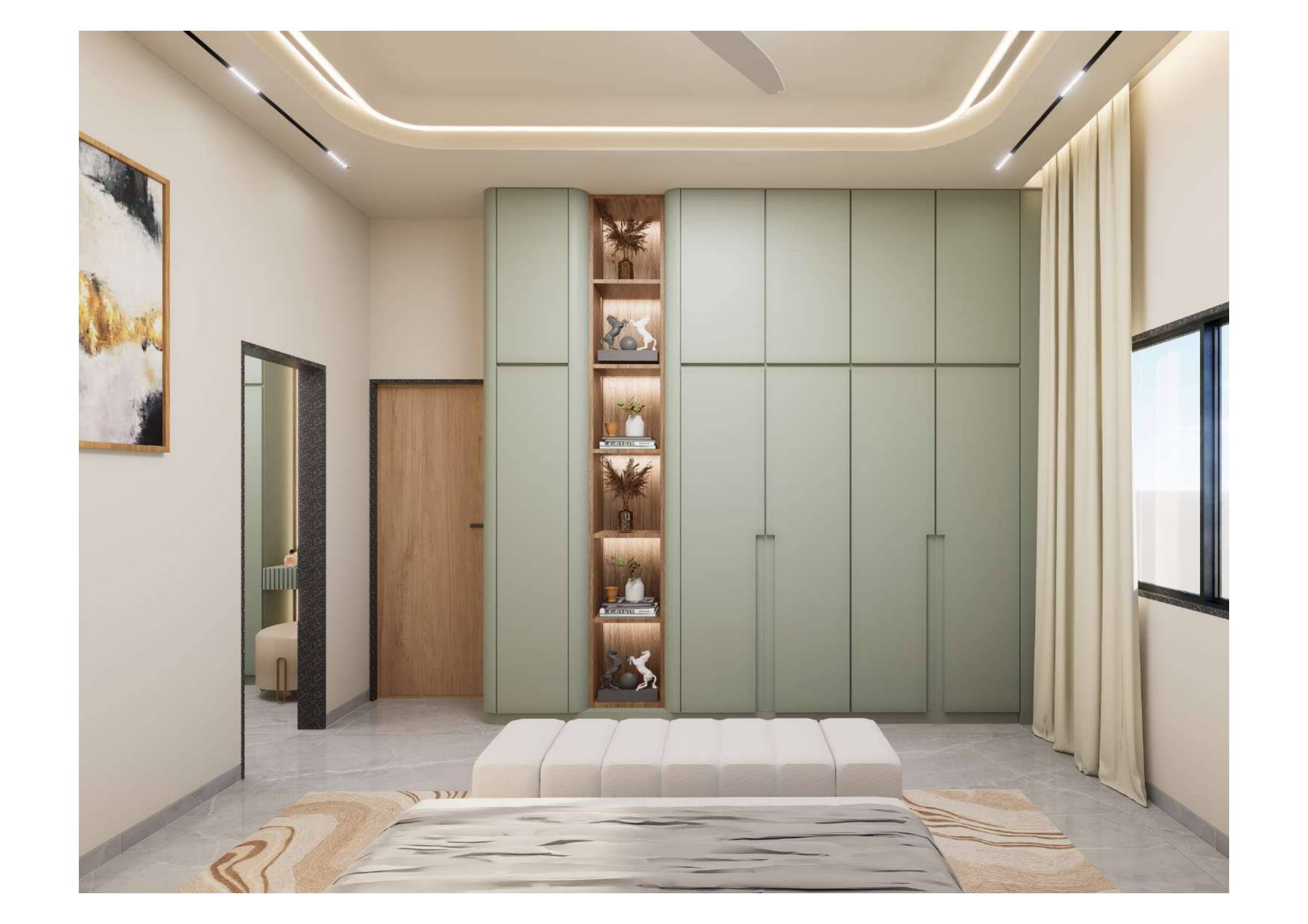 Modern Bedroom Interior Design product image