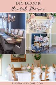Decorating the rod or bar you use to hang the jars from with clusters of flowers is sure to wow your guests. The Best Elegant And Affordable Bridal Shower Decorations