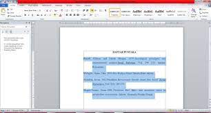 Beberapa elemen yang harus dituliskan dalam daftar. Cara Mengurutkan Daftar Pustaka Sesuai Abjad Di Microsoft Word Mudah Banget 1 Menit Selesai Portal Probolinggo