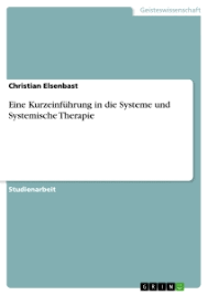 Curriculum zur weiterbildung systemische beratung (dgsf). Grundlagen Systemischer Therapie Grin