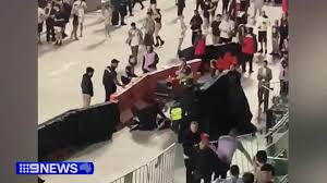 Travis Scott concert: Travis Scott fan suffers seizure after clash with  security at Melbourne show