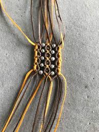 手绳第14步 macrame jewelry macrame bracelets macrame earrings