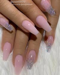 39 Chic Acrylic Gel Coffin Nails Design Ideas Summer Nail Purple Ideen In 2020 Coffin Nails Designs Pretty Acrylic Nails Pink Acrylic Nails