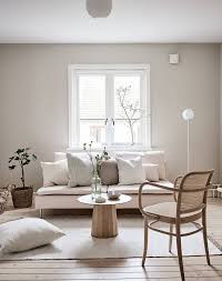 15 minimalist living room ideas that will make you want to get rid of all your stuff by jamie wiebe hunker may earn compensation through. Beige Studio Home Via Coco Lapine Design Blog Modern Living Room Interior Minimalist Living Room Beige Living Rooms