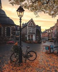 مدينة آخن المانيا autumn scenery autumn cozy beautiful places