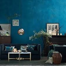 Deep Turquoise Wall Turquoise Room Home Home Decor