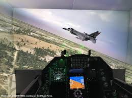 Fighter jets f 16 cockpit. Metavr Visuals In F 16 Simulation Metavr