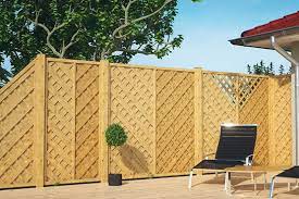 Home deluxe wpc zaun sichtschutzzaun ersatzpaneel gartenzaun windschutzzaun. Sichtschutzzaun Mit Diagonallamellen