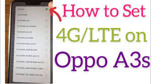Samsung galaxy v setting data internet ke h+. How To Enable 4g Lte On Oppo A3s Youtube